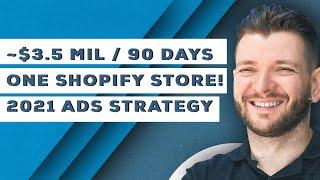 $3,460,312 in 90 days - Best Shopify Facebook Ads Strategy 2022