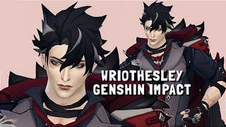 The Sims 4 | WRIOTHESLEY GENSHIN IMPACT | + CC Links | Create A Sims