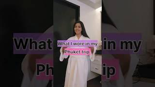 Beach dresses Outfit phuket thailand trip #shorts #youtubeshorts #ashortaday #beach #fashion