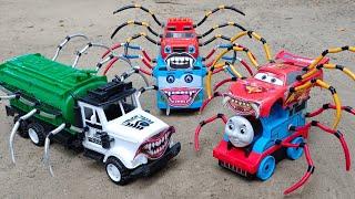 Upgrade Lightning McQueen Eater, Kereta Api Thomas and Friends, Monster Truck Tangki, Tayo Oleng