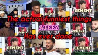 The actual funniest things ATEEZ has ever done Reaction mashup