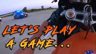 COPS Egos Get Destroyed With Wheelies During Police Chases! - Bikes vs Cops #105