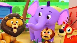 lagu kebun binatang | belajar hewan dalam bahasa | Zoo Song | Indonesian Animal Song | Kids Songs