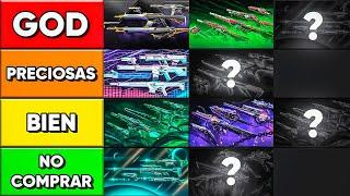 LA TIER LIST DEFINITIVA DE SKINS DE VALORANT