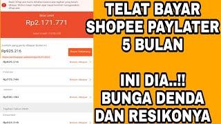 TELAT BAYAR SHOPEE PAYLATER TERBARU 2023