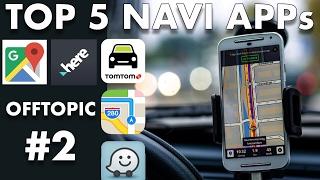 DIE BESTEN NAVI-APPS FÜR iOS & ANDROID - Mit TomTom Go Mobile, Waze, Here, Google Maps & Apple Maps