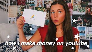 my first youtube paycheck + how to start a successful youtube channel 2019 | isabelle dyer