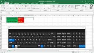 How to Insert Current Date and Time in Excel with Shortcut Key