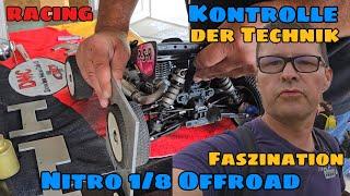 Faszination Nitro 1/8 Offroad Buggy Racing Technik Pitstops Tankinhalt #mika #rc #racing #pitstop