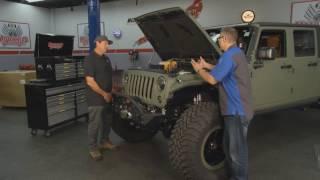 Jeep Wrangler LS Integration - Motorhead Garage Episode 1616 with Bruiser Conversions