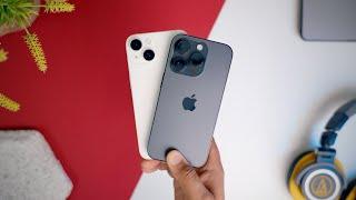 iPhone 14 vs iPhone 14 Pro Detailed Camera Comparison!