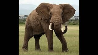 African Elephant Trumpet  