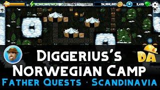 Diggerius's Norwegian Camp | Father Scandinavia #12 | Diggy's Adventure