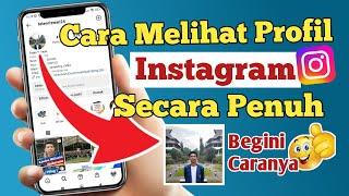 Cara Melihat Foto Profil Instagram Secara Penuh | TERBARU !!! Lihat Foto Profil IG Tanpa Aplikasi