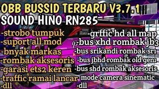 UPDATE OBB BUSSID V3.7.1 SOUND HINO RN285 I maps full markas & cara pasang obb bussid