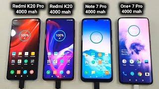 Redmi K20 Pro / K20 / Redmi Note 7 Pro / One+ 7 Pro BATTERY DRAIN TEST