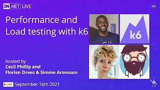 On .NET Live - Performance and Load testing with k6