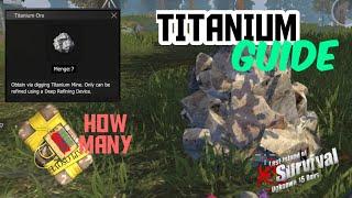 TITANIUM GUIDE Deutsch (Last Island of Survival)