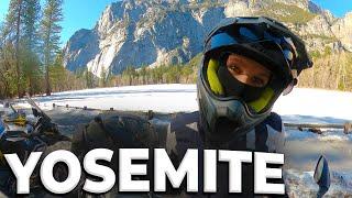 Motorcycle Camping in Yosemite