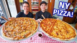 New York Pizza!!  18 Inches Pepperoni + Cheese NYC Style Pizza!!