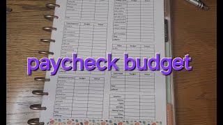 Paycheck Budget Set Up | Budget with Me | Zero Based Budgeting