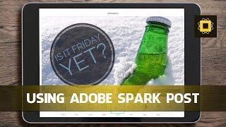 Using Adobe Spark Post