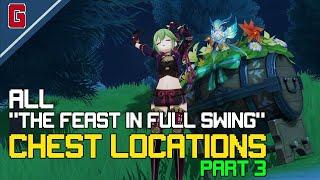 Genshin Impact All "The Feast In Full Swing" Chest Locations (All Fecund Hampers Part 3)