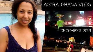 ACCRA IN DECEMBER --  FESTIVITIES, TRAFFIC, HARMATTAN -- GHANA VLOG 2021