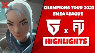 DOMINATION!! Giants Gaming vs FUT Esports - HIGHLIGHTS | VALORANT Champions Tour 2023: EMEA League