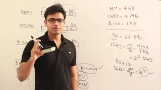 COA | Cache | Comparing all the mappings | Ravindrababu Ravula | Free GATE CS Classes