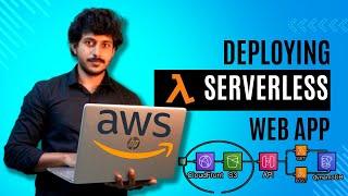 Deploying Serverless Web Application on AWS: S3, API Gateway, Lambda, DynamoDB, and CloudFront