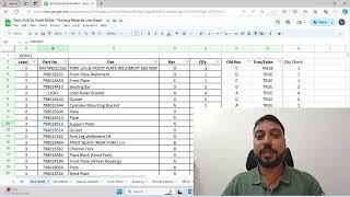 Excel BOM Comparison & Add/Delete List using VLOOKUP & SUMIF Functions - 1 of 2