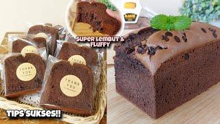 Bikin CHIFFON hasil TINGGI!! Pasti BISA!!TIPS SUKSES BIKIN CHIFFON CAKE CHOCOLATE SUPER FLUFFY!!