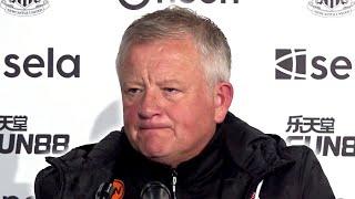 'We were teetering edge and HAVE BEEN PUT TO BED!' | Chris Wilder | Newcastle 5-1 Sheffield United