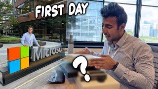 First Day at Microsoft! *Unboxing*