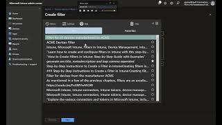 How to Create Filters in Intune