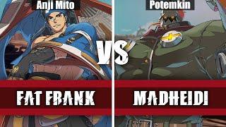 Fat Frank (Anji Mito) Vs MadHeidi (Potemkin) | GUILTY GEAR -STRIVE- High Level Replay