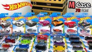 Unboxing Hot Wheels 2018 M Case 72 Car Assortment!