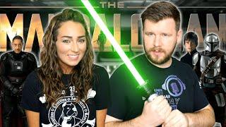 My girlfriend watches The Mandalorian for the FIRST time || Season 2 Finale