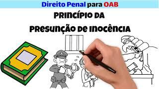 Princípio da Presunção de Inocência Direito Penal para OAB