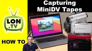 Capturing and Archiving MiniDV and HDV Tapes on Mac & Windows - LifeFlix Mini Demo