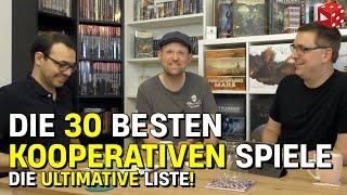 Die 30 besten KOOPERATIVEN Brettspiele