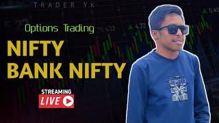 Bank nifty Live Option Trading | Nifty Prediction | 1 Aug | Trader YK