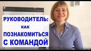 Как руководителю познакомиться с командой. Приветственное слово руководителя. Самопрезентация.