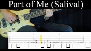 Part of Me (Salival) (Tool) - Bass Cover (With Tabs) by Leo Düzey