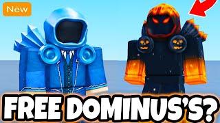 *NEW* THESE 2 *REAL* DOMINUS'S HAVE JUST RELEASED IN ROBLOX NOW!! - (FREE UGC LIMITED) - HALLOW'S