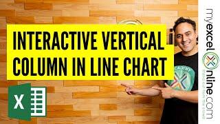 Excel Graphs and Charts Tutorial -  Line Chart & Interactive Column