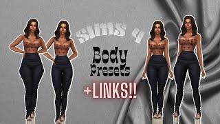 Sims 4 Body Presets + Links!! | 2021