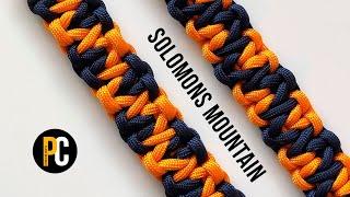 How to make Solomons Mountain | Paracord Bracelet tutorial