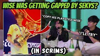 OhmyV33nus Admits That Wise Was Getting Gapped By MSC Champion SRG Sekys During Scrims!